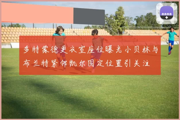 多特蒙德更衣室座位曝光小贝林与布兰特紧邻凯尔固定位置引关注
